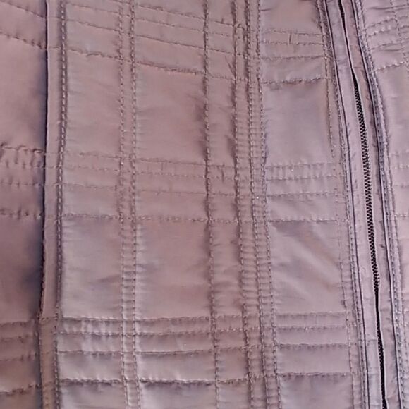 2 for $20 Bronze/brown quilted poly jacket - Picture 6 of 6